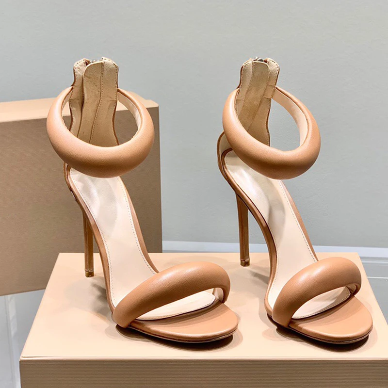 

2022 Summer High Heel Shoes for Women Brand Designer High Quality Leather Shoes for Women Free Shipping