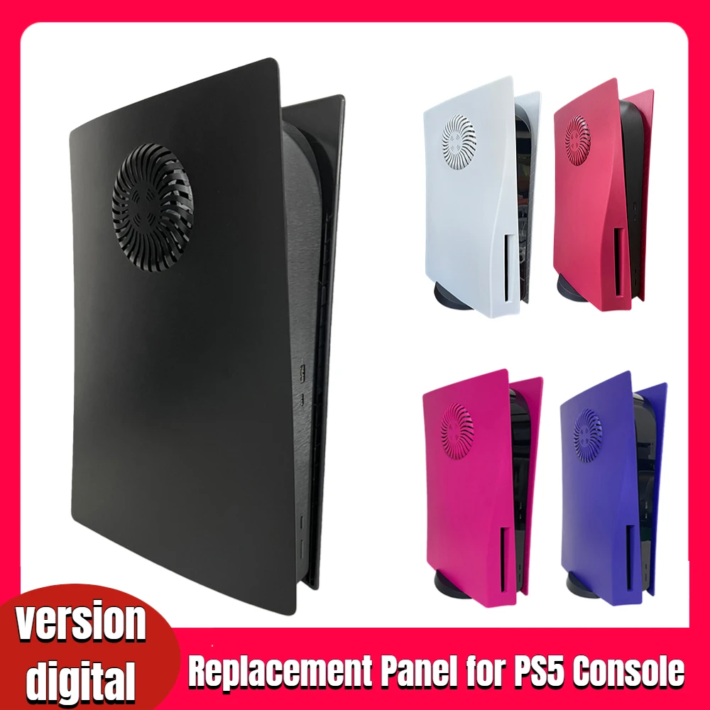 

Чехлы для панели игровой консоли, сменная панель для PS5, лицевая панель, Пыленепроницаемый Чехол, игровые аксессуары, версия для цифрового/в...