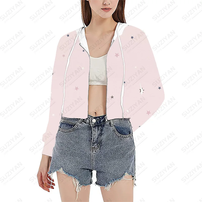 

Graphic Harajuku Jackets Trendy Women Drawstring Tops All-Match 90S Top Gothic Tender Hoodies Women Design Chic Ulzzang