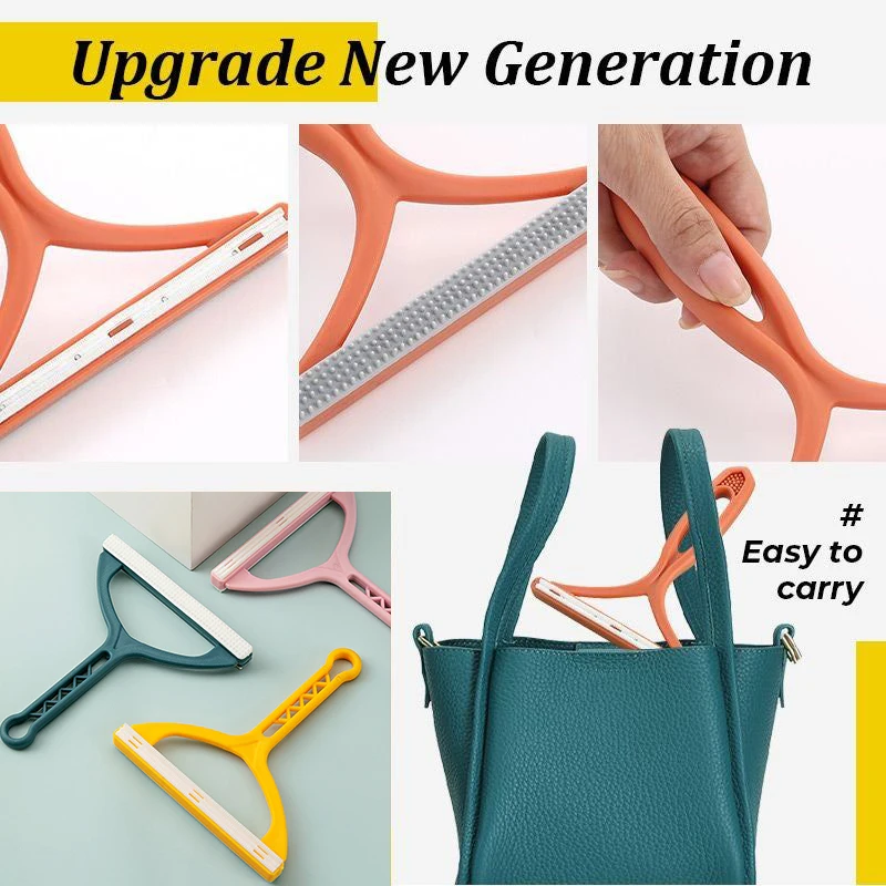 Силиконовый двусторонний инструмент для удаления шерсти домашних животных