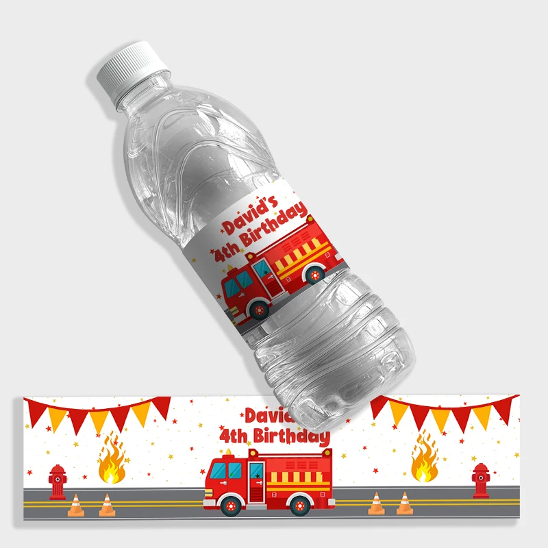 

Этикетки для бутылок с водой WDINPATY для дня рождения