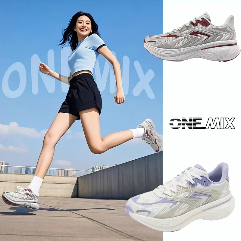 Фото Кроссовки ONEMIX Vintage Dad Shoes, легкие, дышащие, с мягкой подошвой, амортизирующие, унисекс, модель 24913 №1
