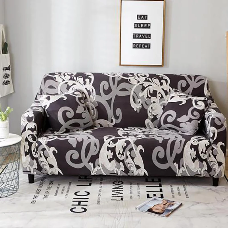 

1 шт., Хлопковый чехол для дивана, с цветочным принтом