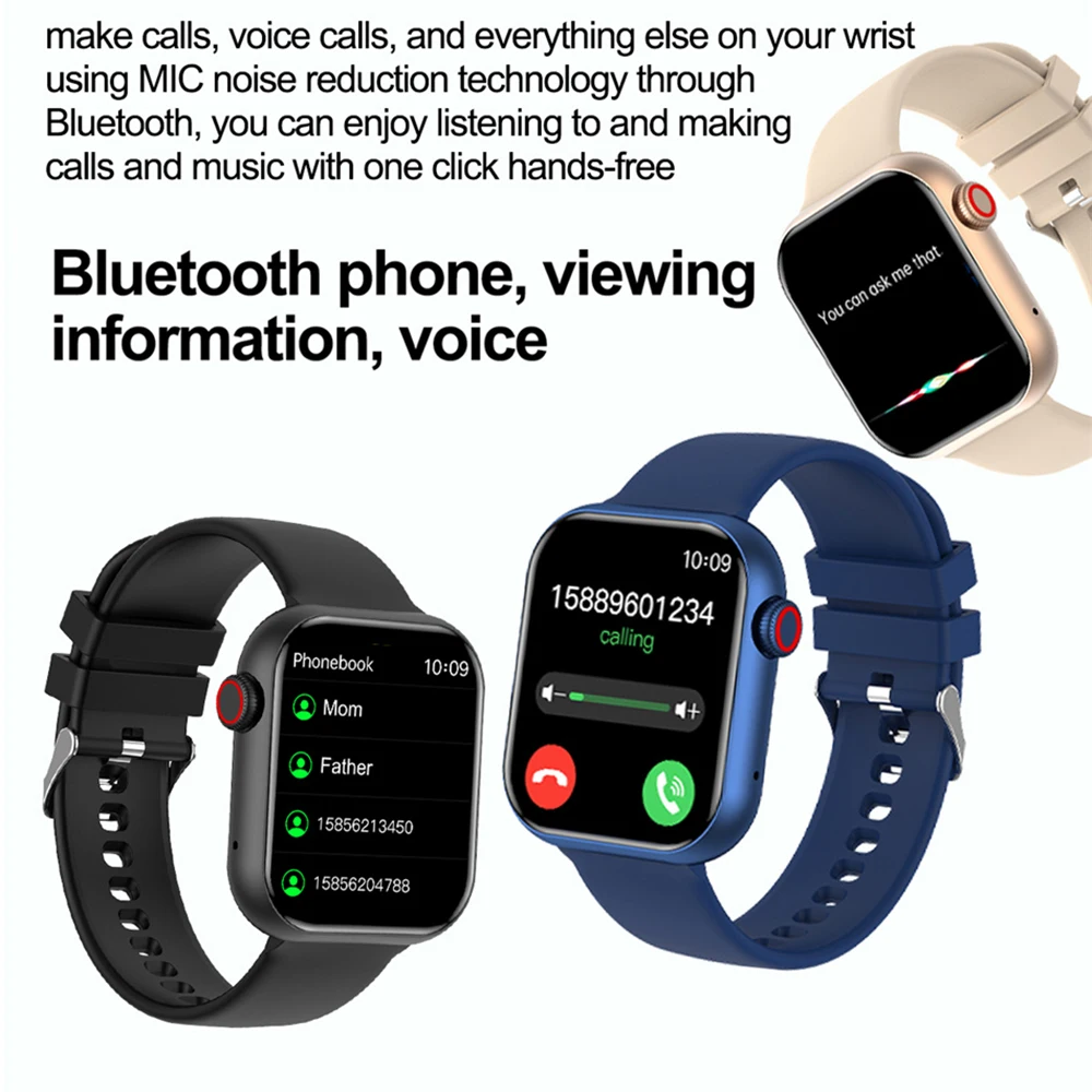 Экг +PPG 1 81 дюйма Bluetooth Call Smartwatch мужчины поддерживают 120 спортивных GPS фитнес треков