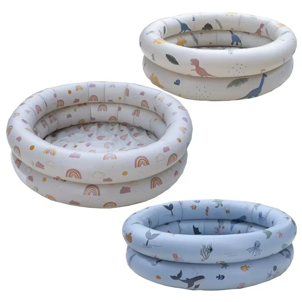 2022 новый надувной бассейн для пляжа детский дома и улицы мягкий ПВХ круглый