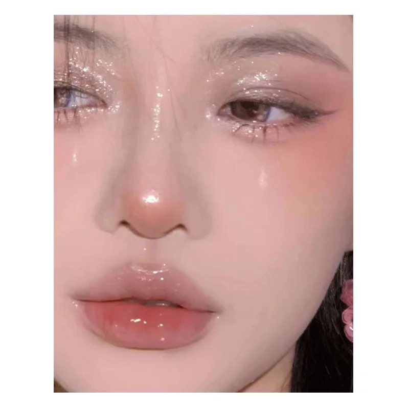 Перламутровые мерцающие тени для век водостойкие блестящие профессиональные