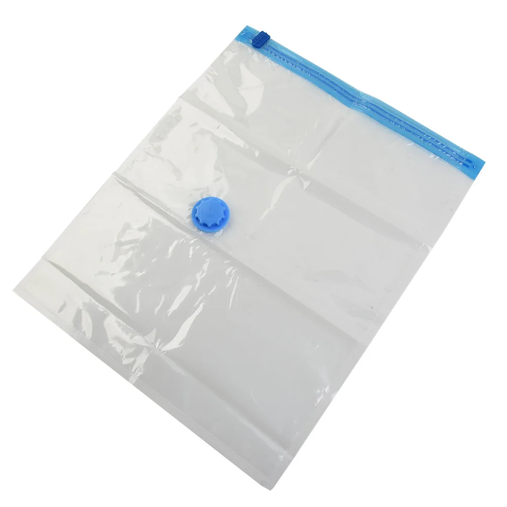 

No Need Pump Vacuum Bags Large PET Storage Bags For Storing Clothes Blankets Compression Empty Transparent Bag Covers Travel