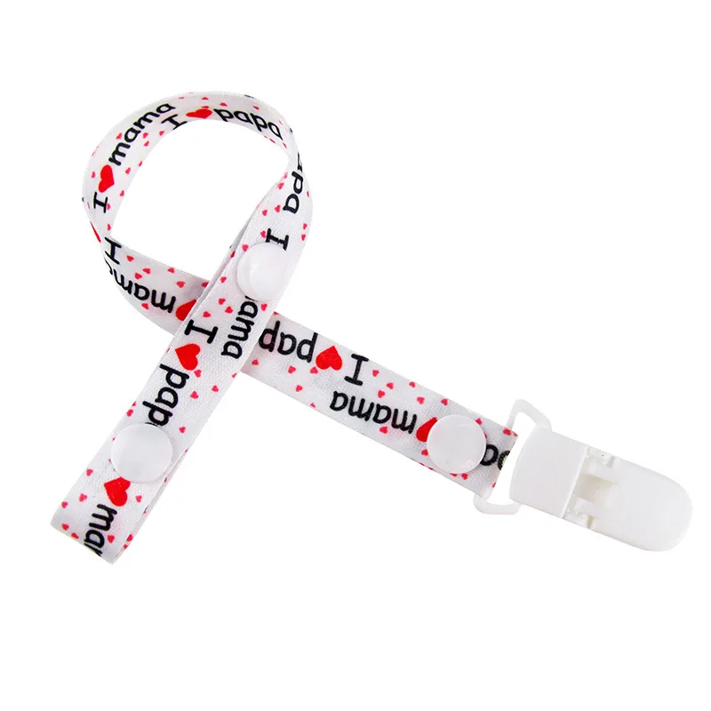 Держатель для соски-пустышки персонализированная Цепочка-пустышка клипа