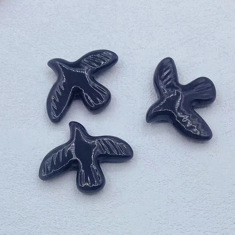 Керамические бусины голуби мира 2 шт.