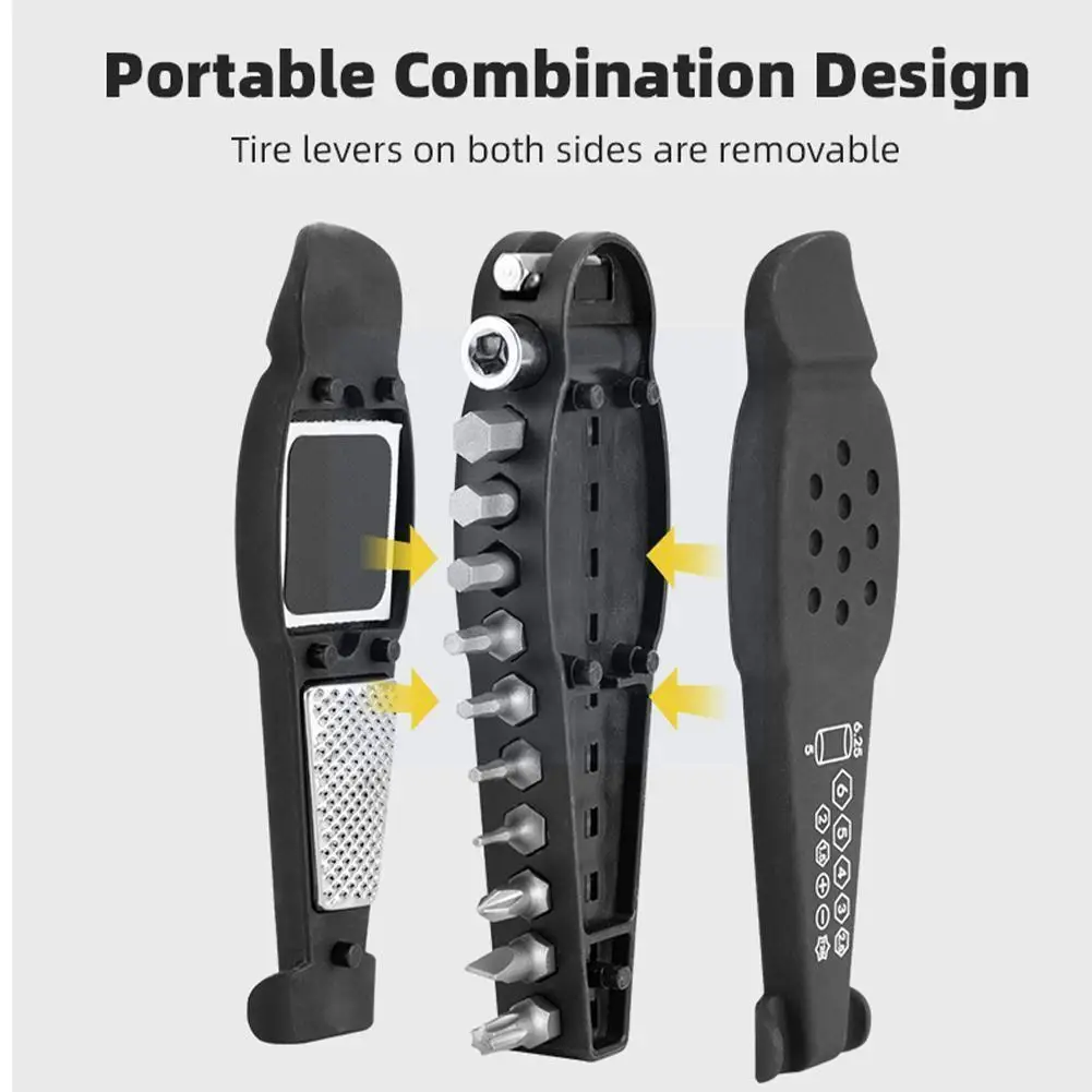 

Mtb Mountain Cycle Portable Socket Multipurpose Wrench Fix Multi Bicycle Pocket Tool Screwdriver Bike Motorcycle Touring Al J4u4