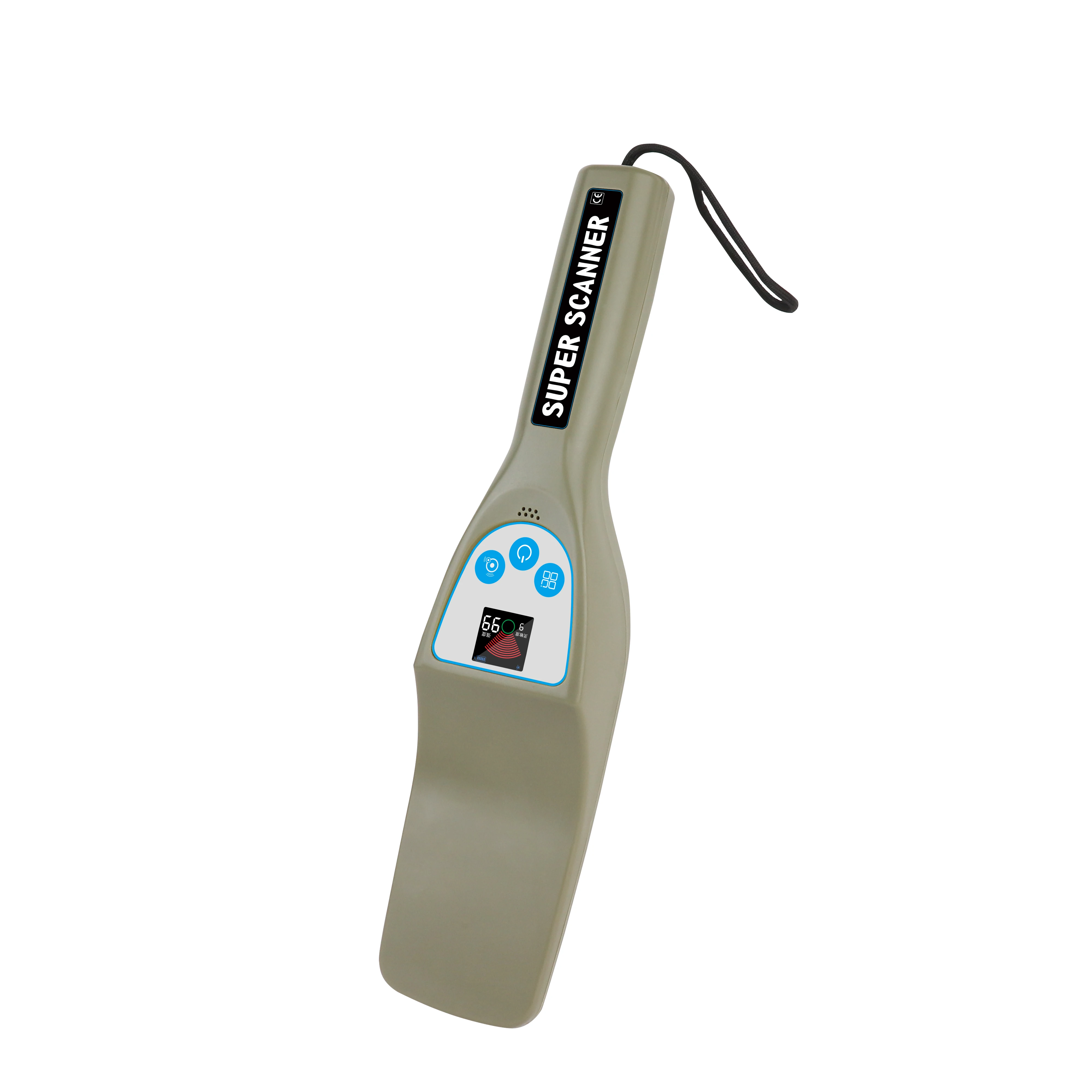 Сканер беспокойства безопасности Ручной металлоискатель для сканирования всего