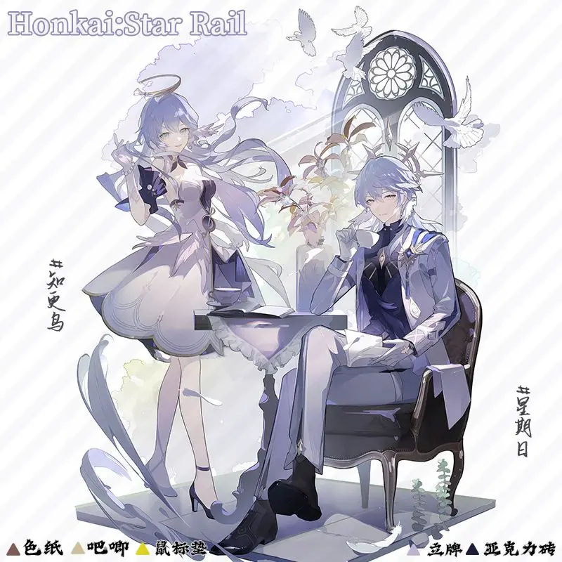 Искусственная акриловая подставка аниме фигурка украшение модель воскресенье