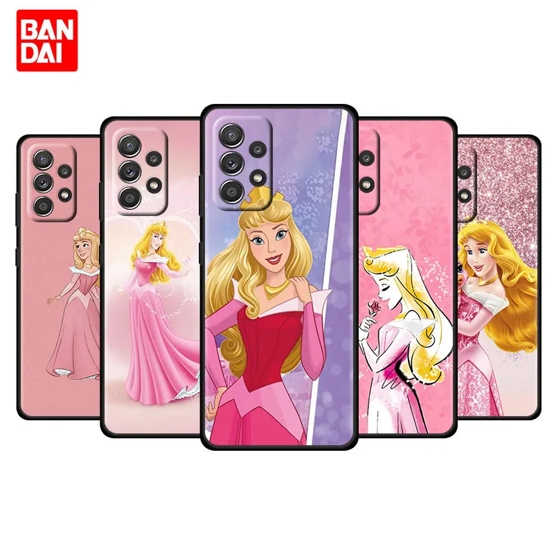 

Cover Case for Samsung Galaxy A03 A13 A31 A50 A51 A52 A70 A71 A32 Note 20 Ultra 5G Shell Bag Soft Belle Disney Princess Aurora