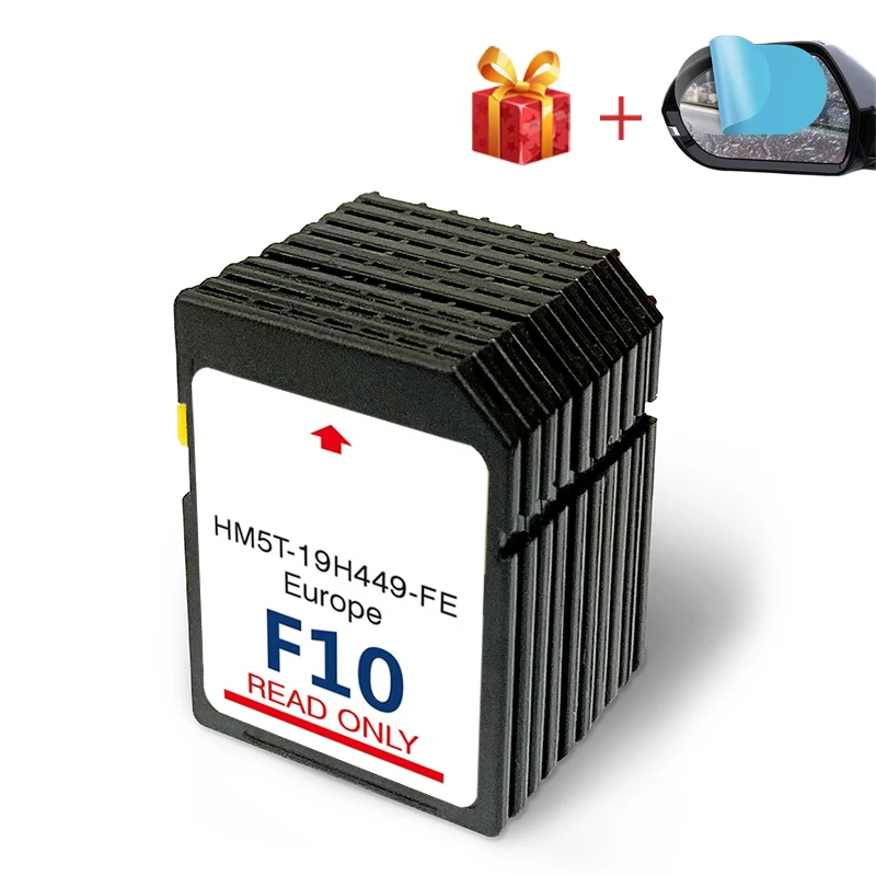 Mới Nhất SD Thẻ Điều Hướng SD Màu Fire Opal KTP GPS Cho Xe Ford Sync2 F10 Europa 2021 HM5T-19H449-FE Châu Âu