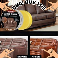 leather maintenance cream car refurbishment kit interior cleaner leather sofa dirt oil stain remover leather couch cleaner