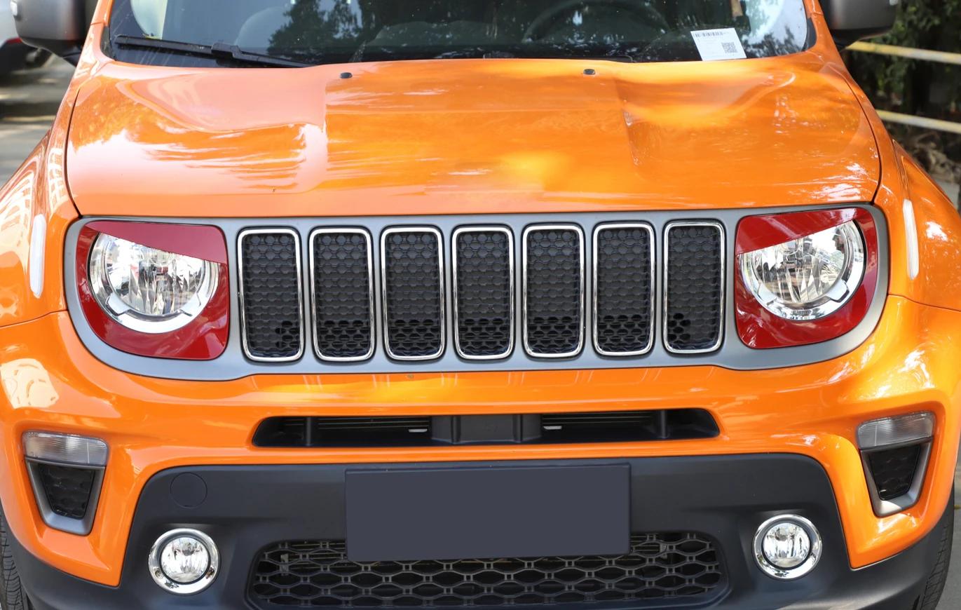 Передсветильник фара налобный фонарь декоративная накладка для Jeep Renegade 2019 2020 2021