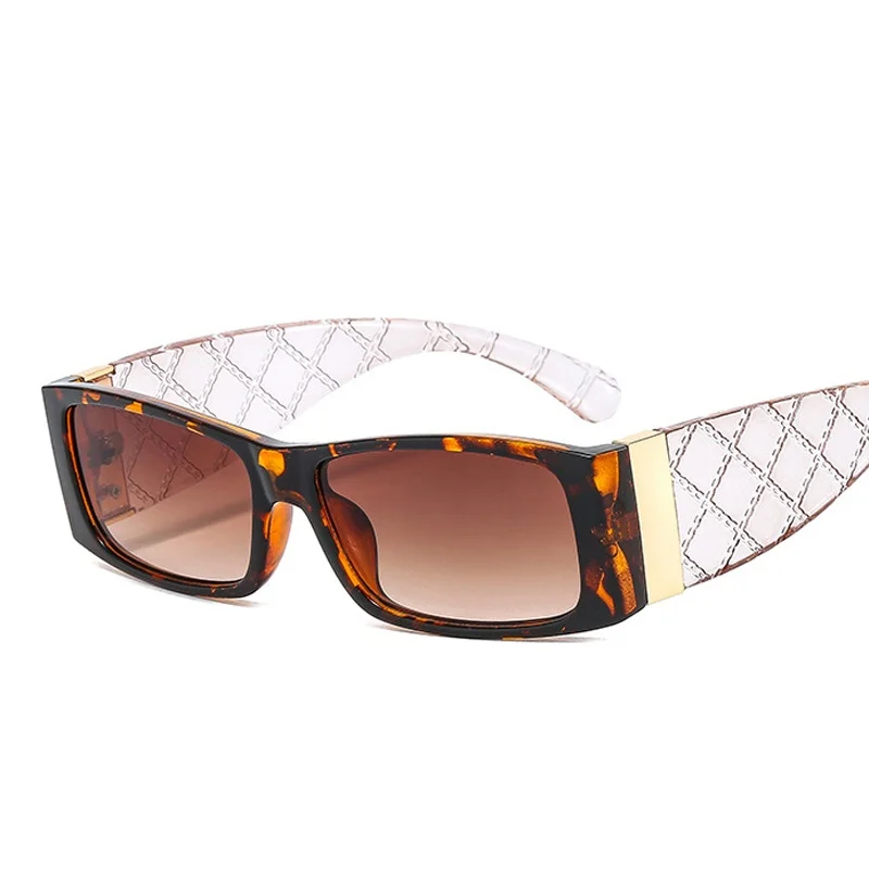 

Fashion Design Vintage Small Rectangle Sunglasses Women Retro Gradient Square Sun Glasses Female UV400