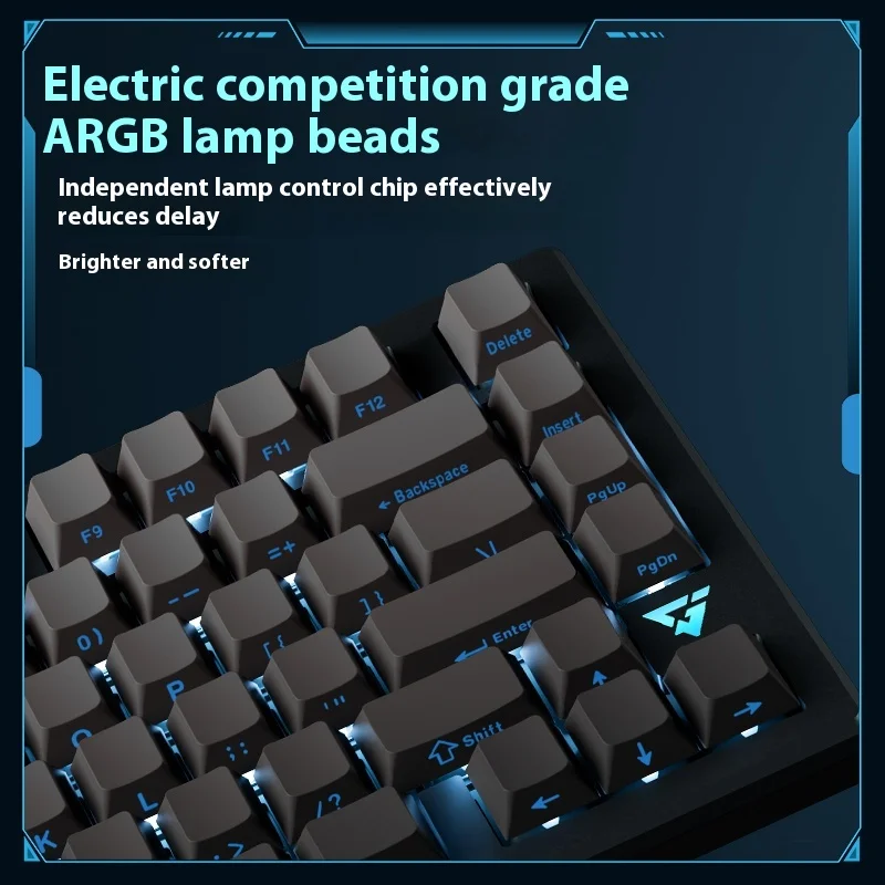 Atk Vxe V75x Механическая клавиатура Bluetooth Беспроводная 2 4 г Три режима с возможностью