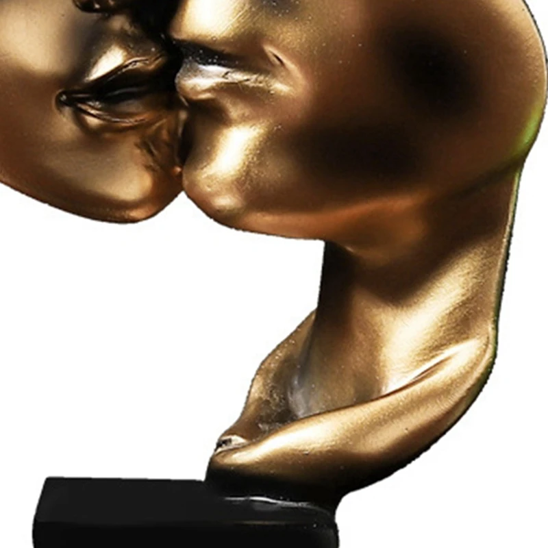 Новая скульптура домашняя фотография золотая статуя Современные Полимерные