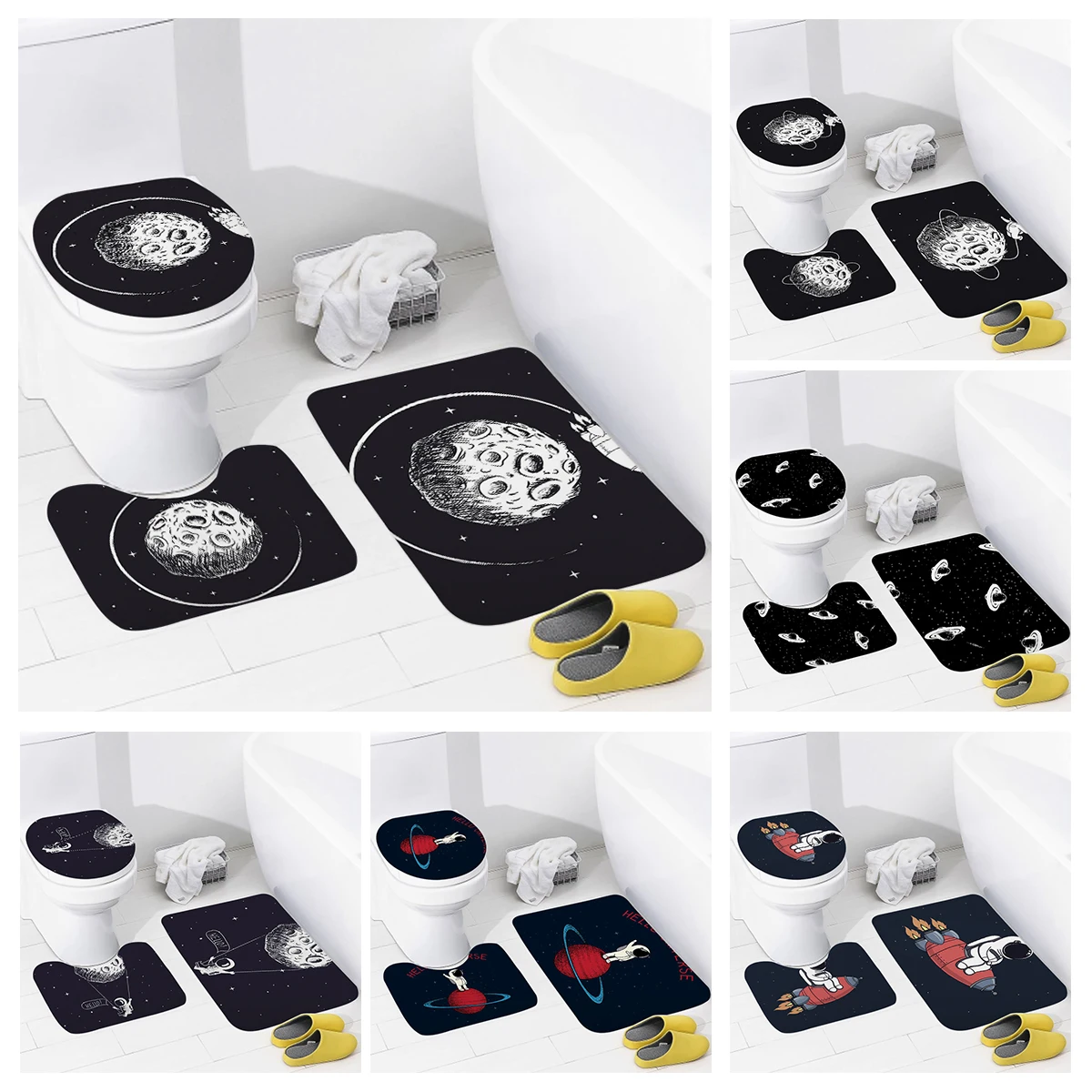 

Домашние коврики для ванной комнаты, коврик для ног в стиле аниме, животное, аксессуары для ванной комнаты, Противоскользящий коврик для ванной