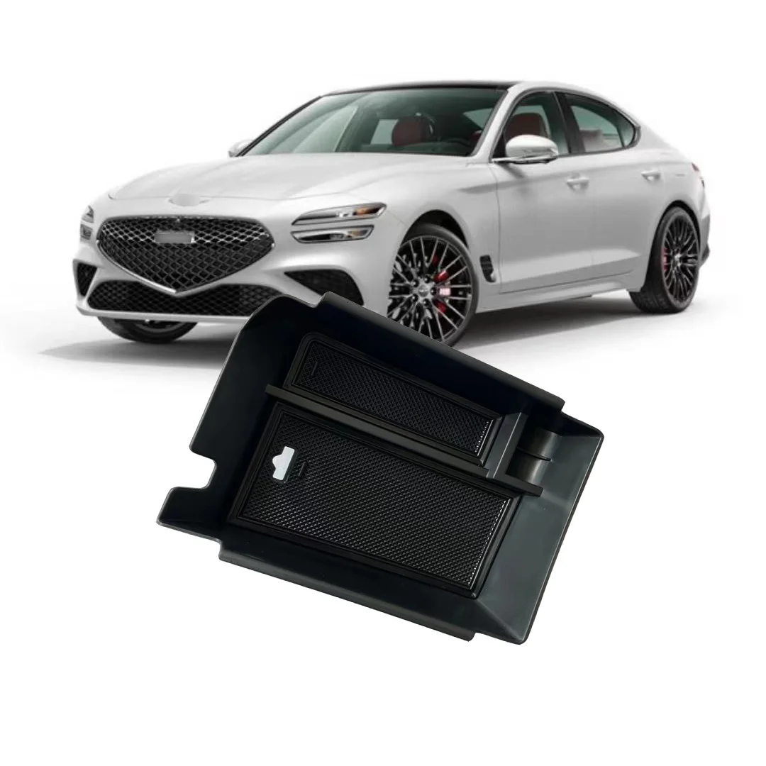 

Аксессуары для Genesis G70 G80, контейнер для центральной консоли, органайзер, поднос для интерьера 2022 2021 2019