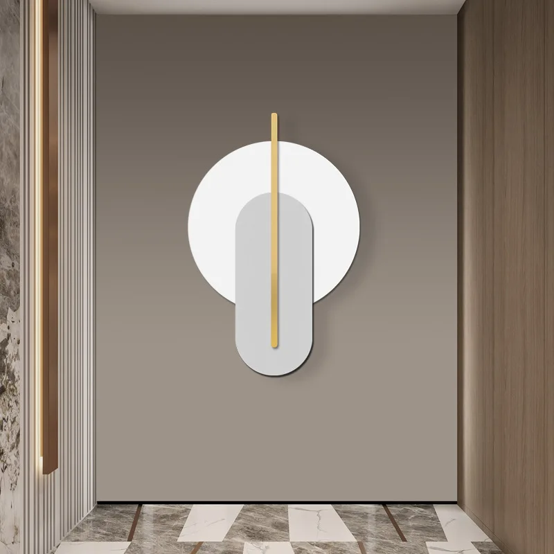 

Three-dimensional Living Room Sofa Background Wall Decoration Wall Hanging Room Bedside Wall Decoration Metal Pendant