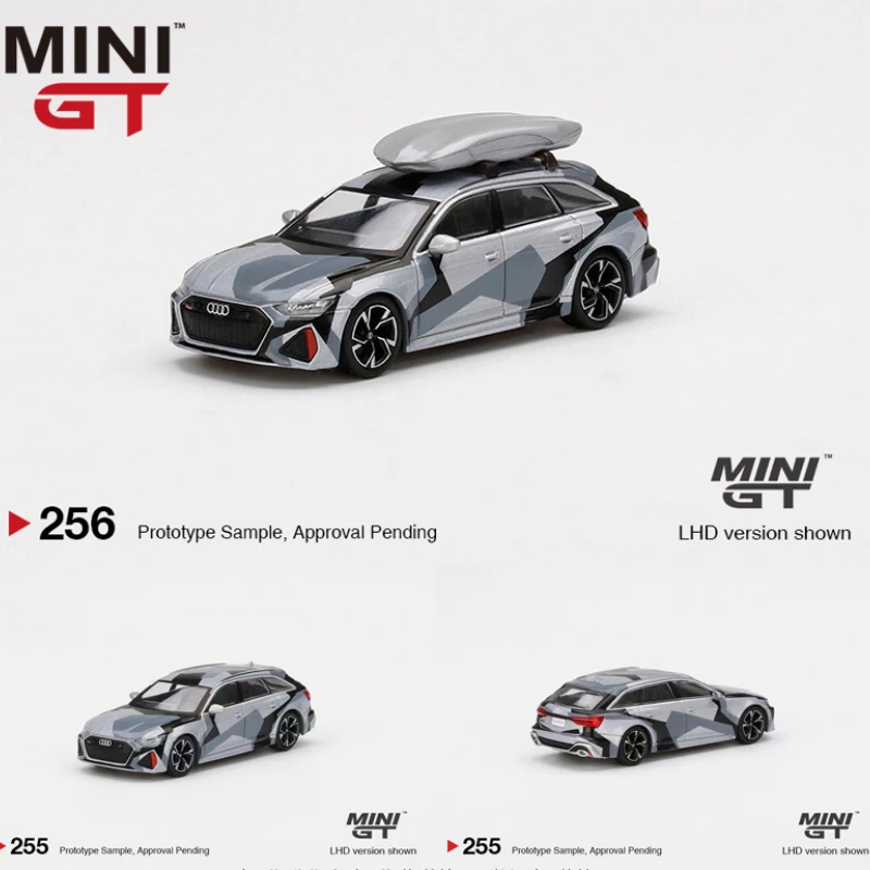 

Мини GT 1:64 Audi RS6 камуфляжная авангарка горшок универсал модель автомобиля из сплава