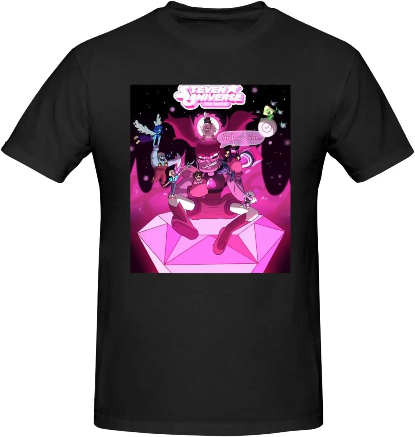 Футболка мужская хлопковая с коротким рукавом и круглым вырезом