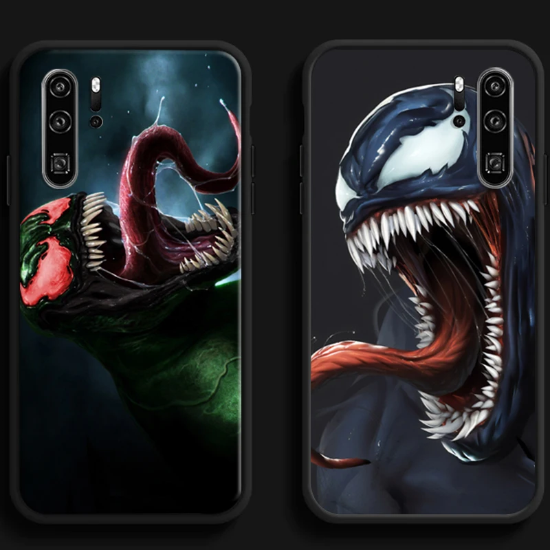 

Marvel Venom Phone Cases For Huawei Honor Y6 Y7 2019 Y9 2018 Y9 Prime 2019 Y9 2019 Y9A Back Cover Carcasa Soft TPU Funda