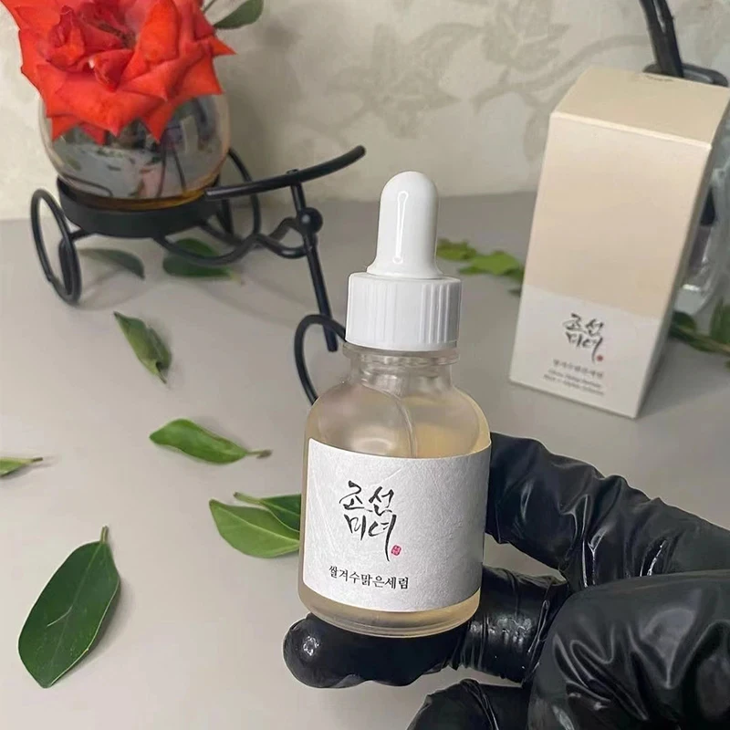 Рисовая никотинамид сыворотка Sunblock EssenceOil освежающий Крем для лица женьшень