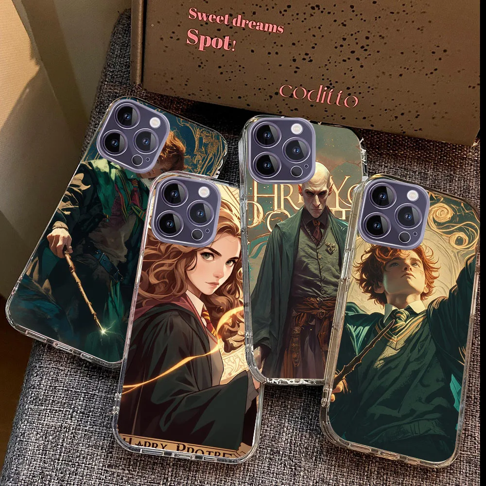 WEA-38 USArt Potters Wand Прозрачный гибкий чехол из ТПУ для LG K42 50 52 62 71 G8 V40 60 G52 61 92 X4 VELVET Stylo6