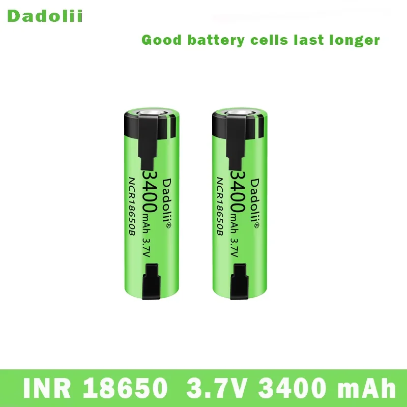 Высококачественная литий-ионная аккумуляторная батарея 18650 3 7 В 3400 мАч никелевая