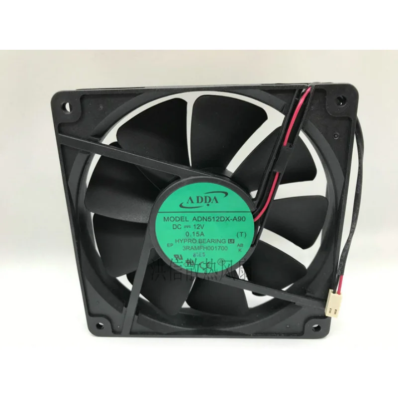 

Original CPU Cooling Cooler Fan for ADDA ADN512DX-A90 DC12V 0.15A 13525 135*135*25MM