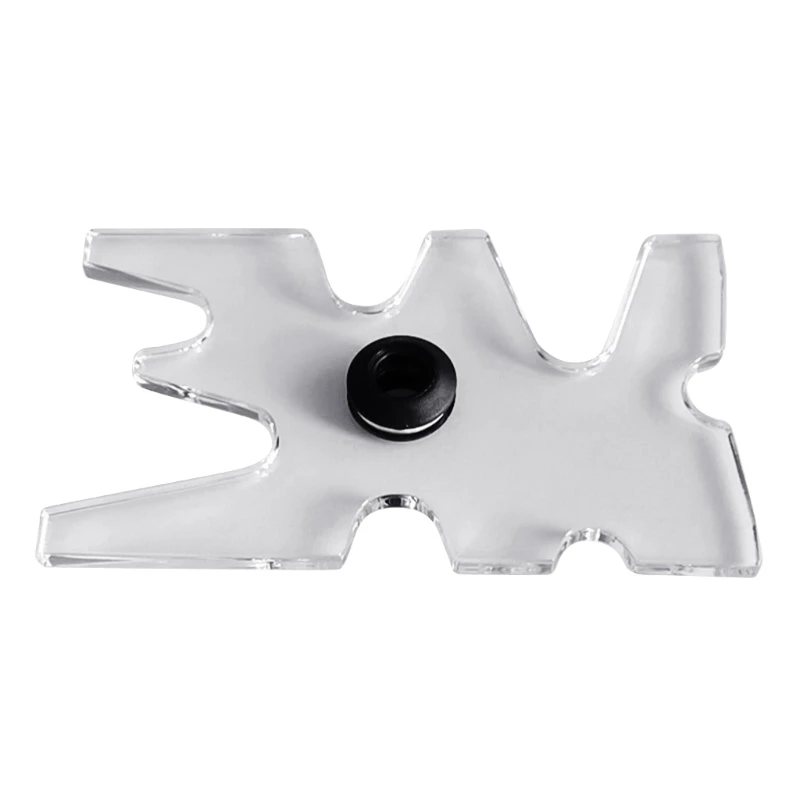 Прозрачная акриловая стойка для снукера бильярдный кий голова Mooseheads головка