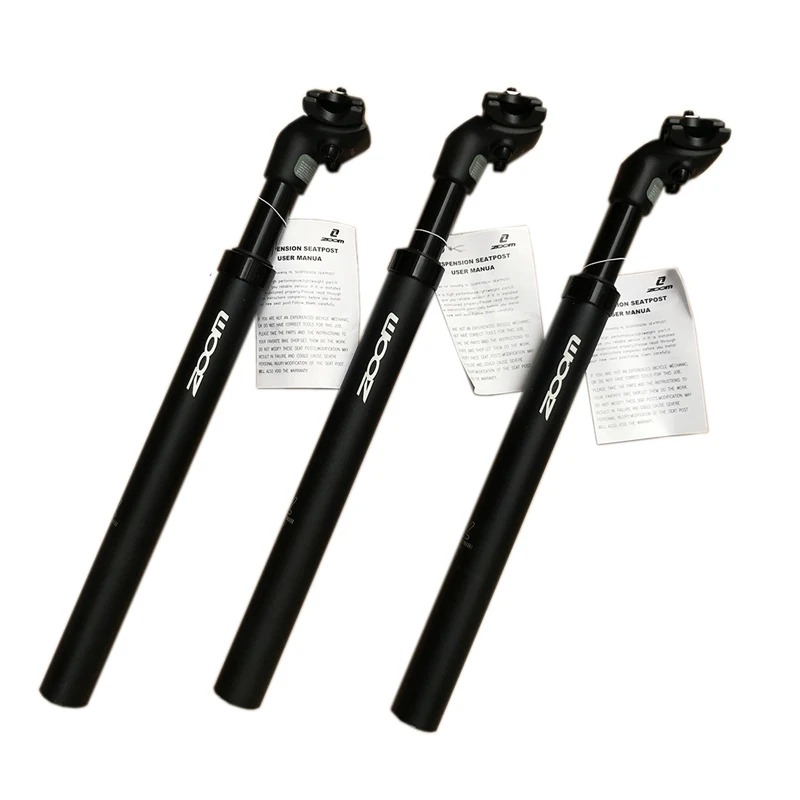 

ZOOM Suspension Bicycle Seat Post Saddle Tube Pipe Aluminum Alloy MTB Road Mountain Bike Seatpost 27.2/28.6/30.0/31.6/33.9mm