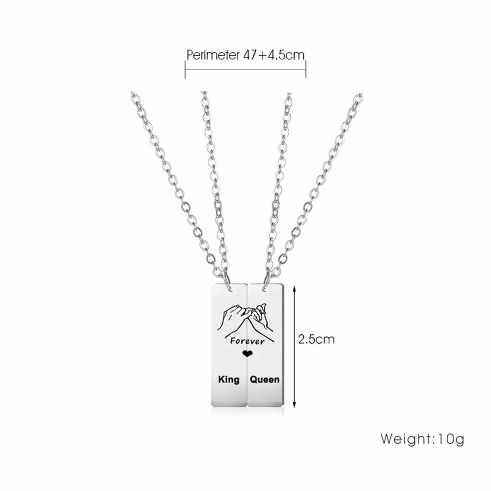 Подарочная цепочка из нержавеющей стали для женщин ожерелье с кулоном в виде