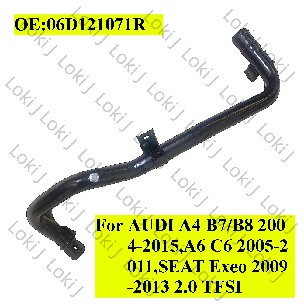 

Верхний водяной шланг охлаждающей жидкости двигателя 06D 121071 R для AUDI A4 B7/B8 2004-2015,A6 C6 2005-2011,SEAT Exeo 2009-2013 2.0 TFSI