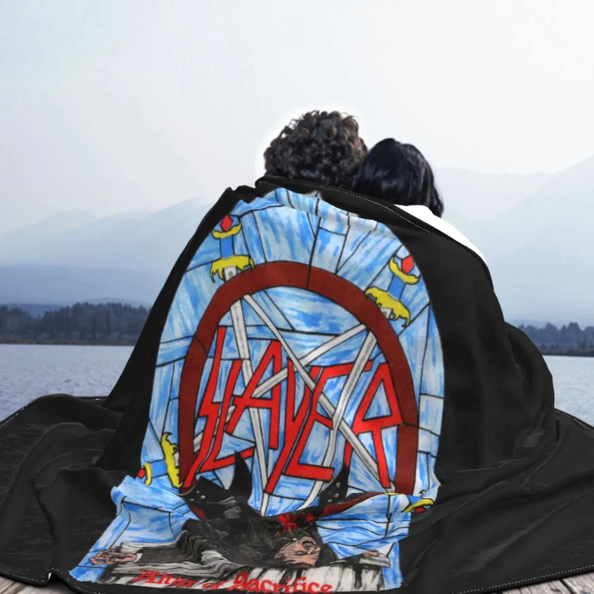 Винтаж 1987 Pemb Panger Dalam Kesakitan La Leit S Untuk 2XL Одеяло с принтом