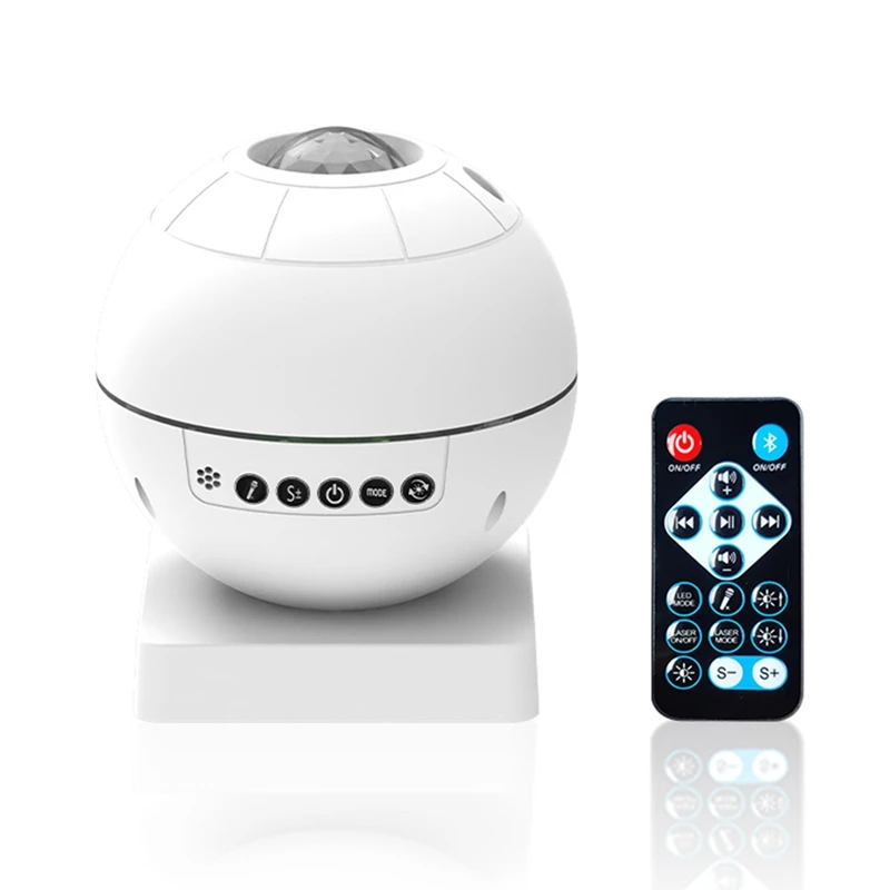 

Star Projector Light LED Night Light LED Projector Light Music Starry Water Wave Projector Light Sleeping Bedside Lamp