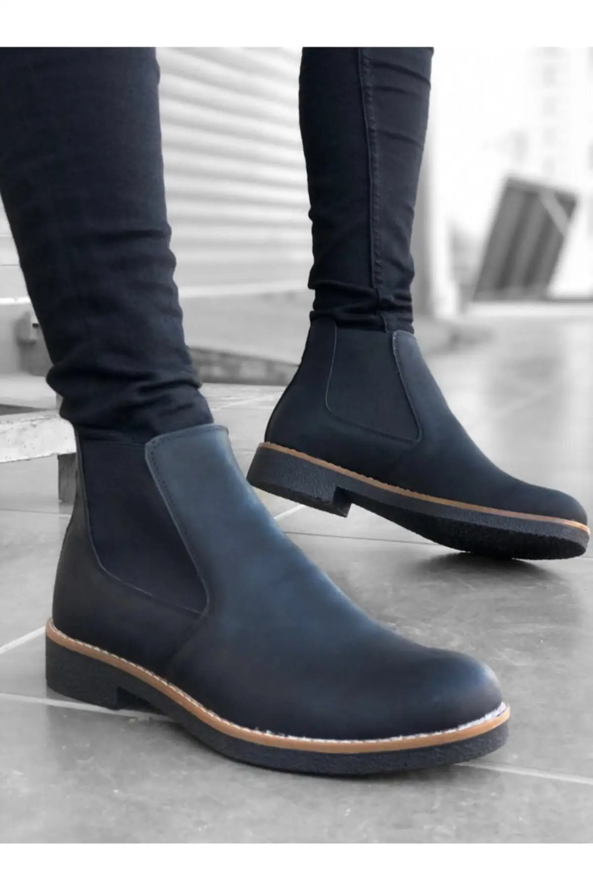 

Short black leather Warm Safety Outdoor Casual Shoes Activities Hiking Boots Male Man High Quality Work Boots