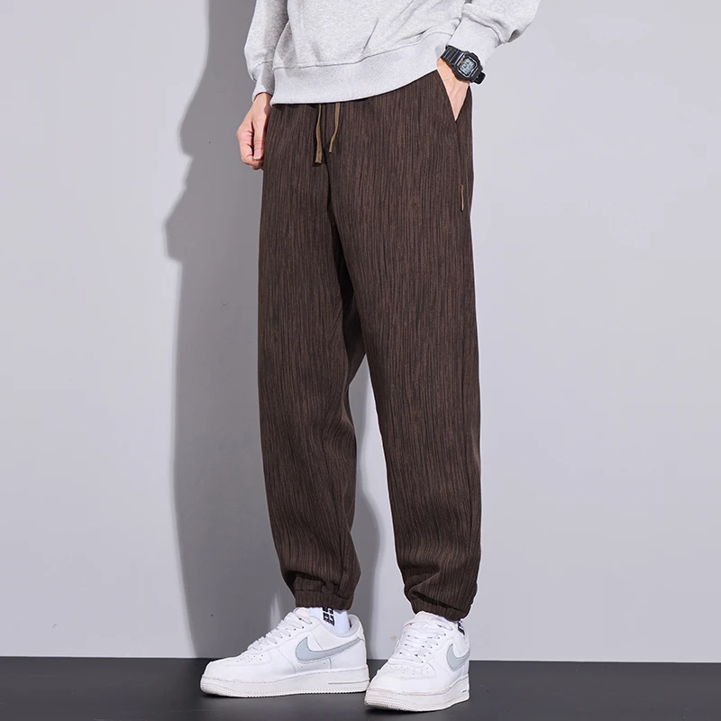 Модная и удобная мужская Осенняя Вельветовая полоска