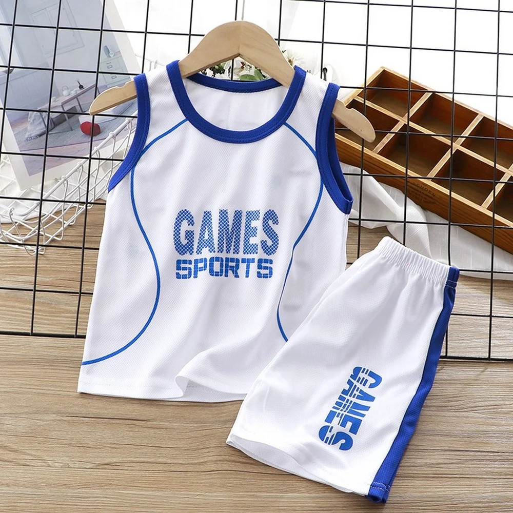 Basketball Suit Jersey Sports Suit Clothing Breathable for Kids and Youth