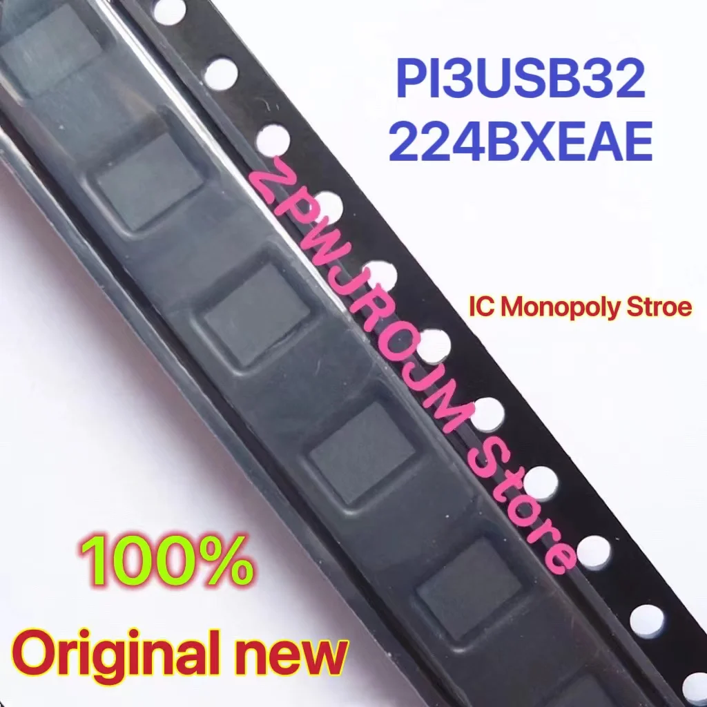

5-10pcs PI3USB32 224BXEAE PI3USB32224BXEAE P13USB32224BXEAE QFN-24