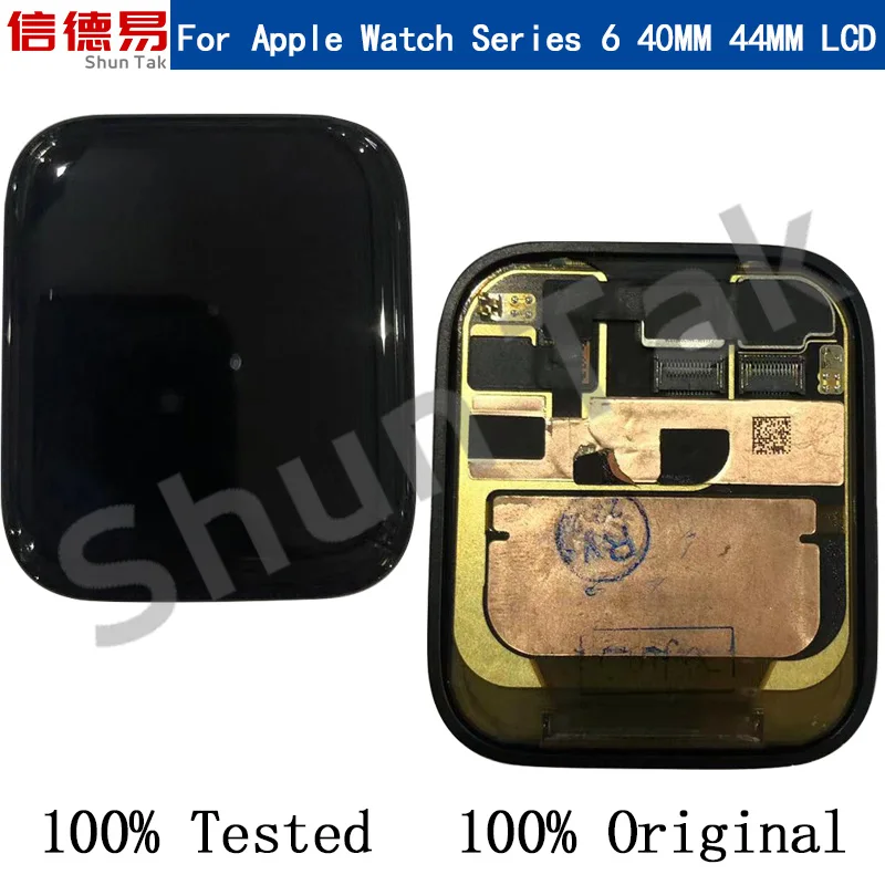 

Original screen for apple watch series 6 lcd touch screen oled display digitizer assembly iwatch substitution 40mm 44mm