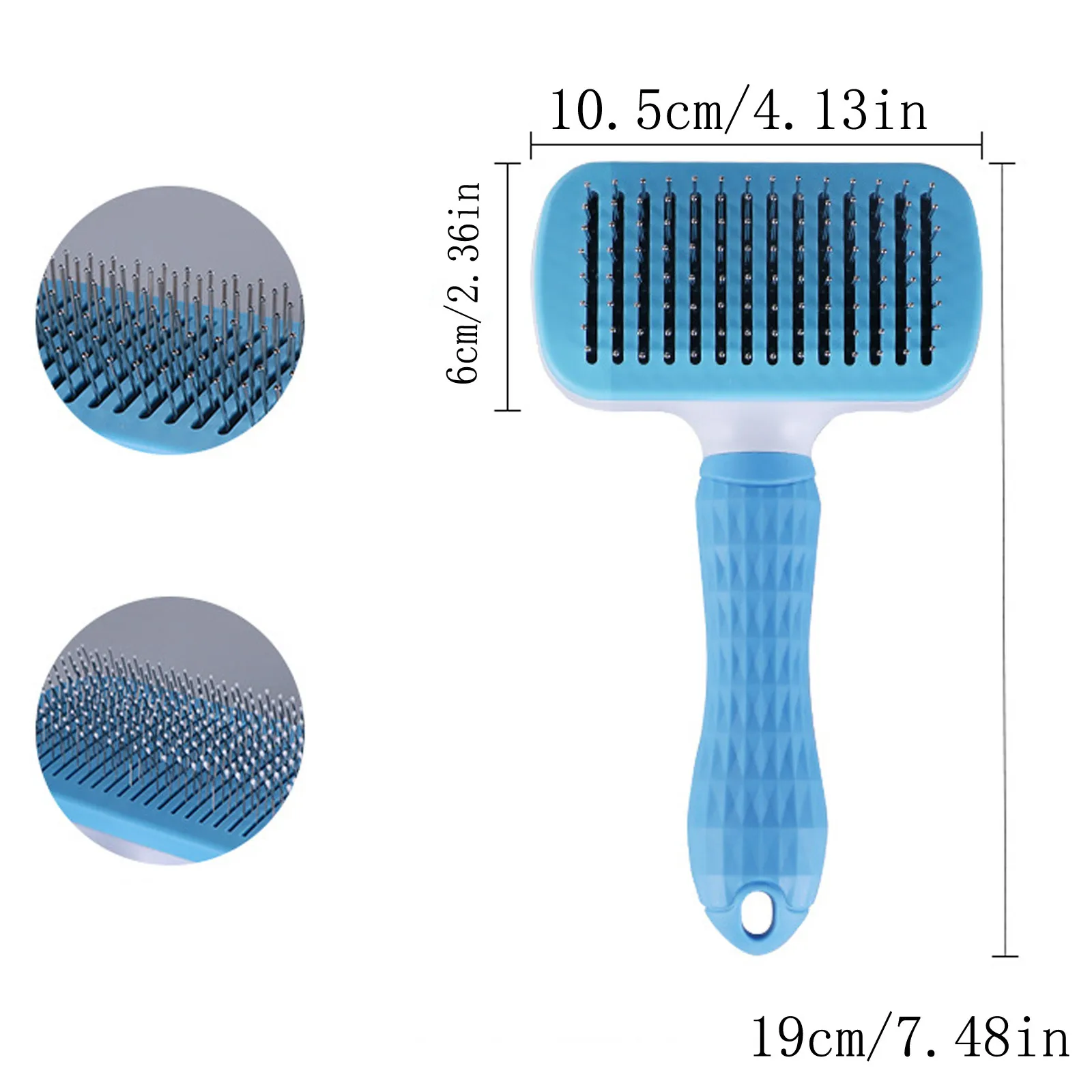 Самоотшелушивающаяся щетка для ухода за собаками и кошками