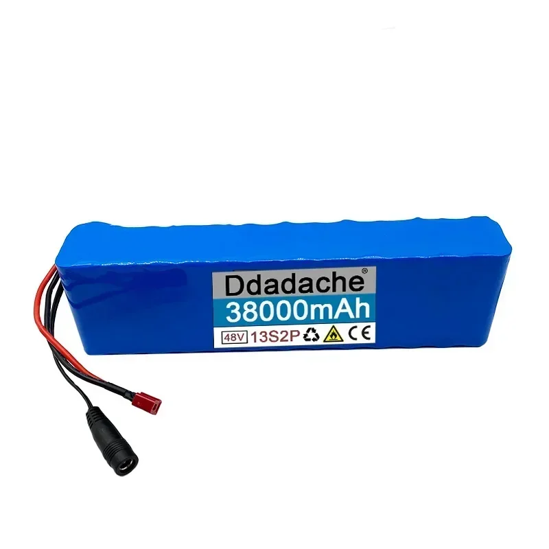 Фото Новый бестселлер 48V38000mah 13s2p мощный аккумулятор 18650, аккумулятор для электромобиля, аккумулятор для электромотоцикла, 48 В, защита BMS №5