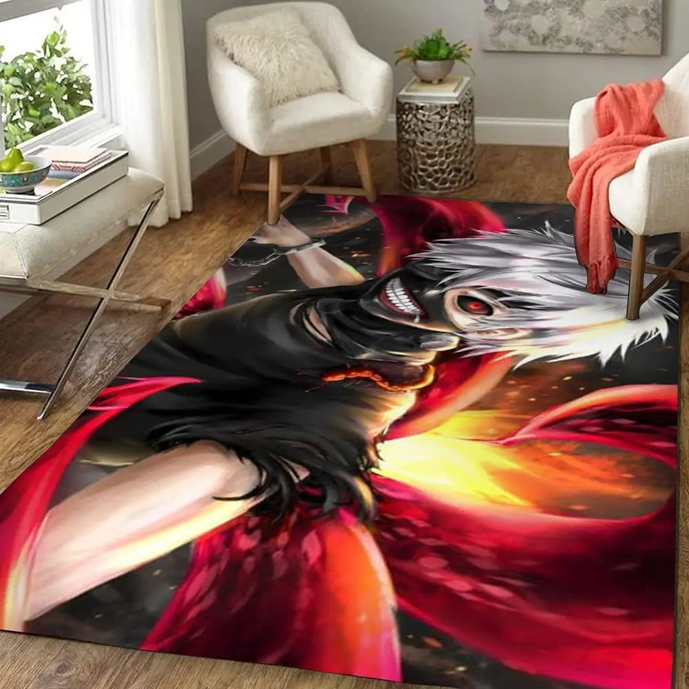 Декоративный аниме-ковер для детской комнаты в стиле аниме |