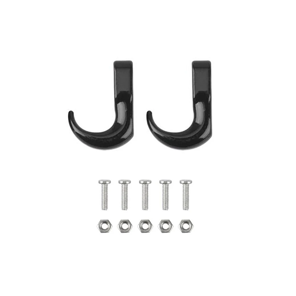 Bumper Trailer Hanger Rescue Hook Tow Hooks Scale Toys 16x11mm 2pcs Car Axial SCX24 Equipment For 1/24 RC Crawler