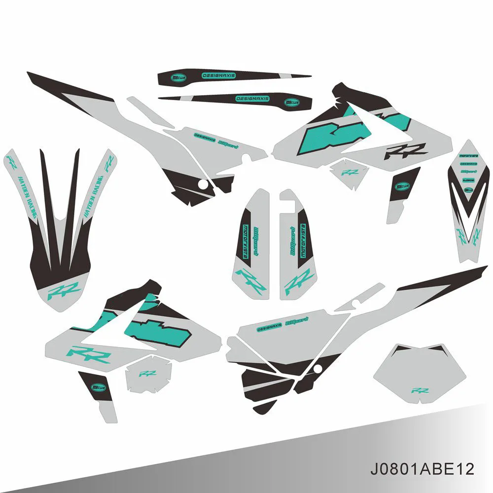 

Полные графические наклейки, наклейки для мотоцикла, фон на заказ для BETA RR 125 250 300 430 2018 2019