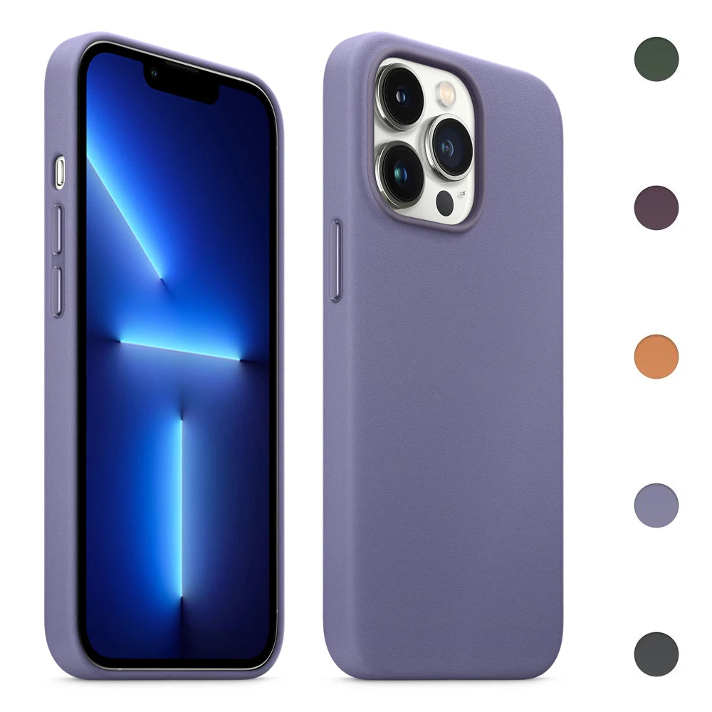 

Оригинальный кожаный чехол с магнитной анимацией для Apple iPhone 13 Pro | 13 Pro Max | 13 Mini чехол